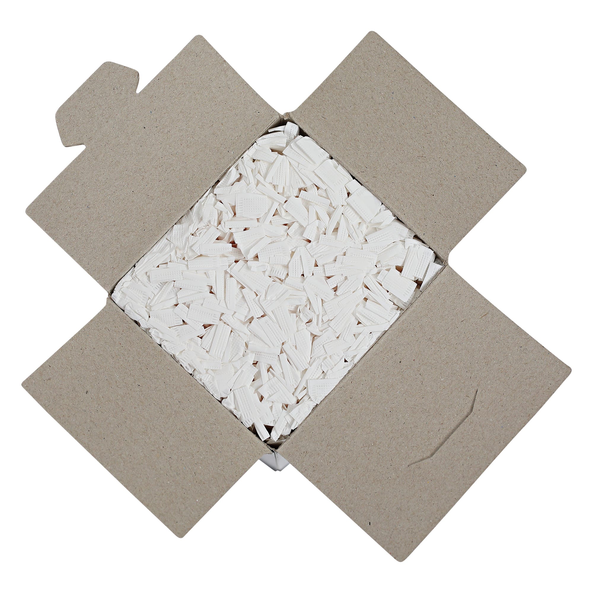 Empress E575RS Semi Slim Milk Straw Paper Wrapped 5.75" Red Stripe Boxed