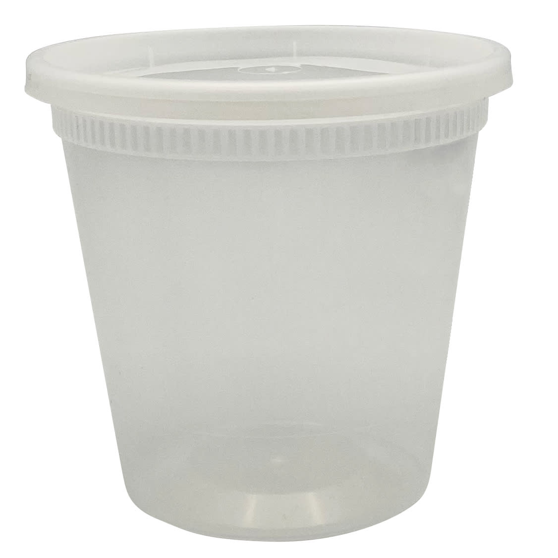 Empress EHDC24C Heavy Duty Deli Containers 24 oz Clear Combo Pack