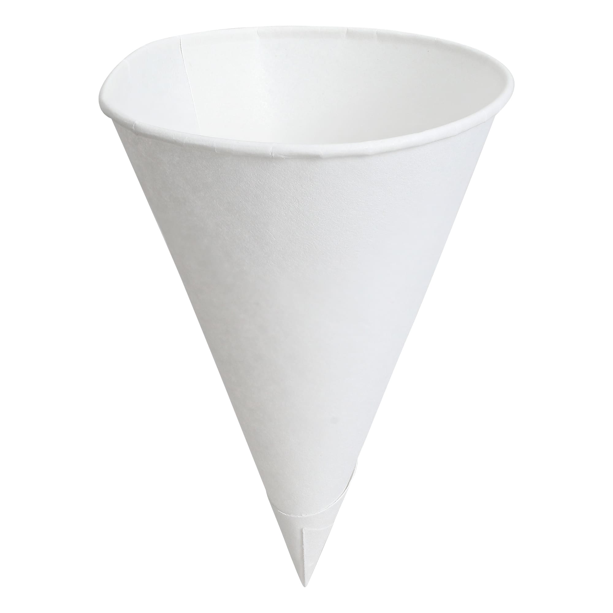 Empress EMP4.5CONE Waxed Cone Cup Rolled Rim 4.5 oz