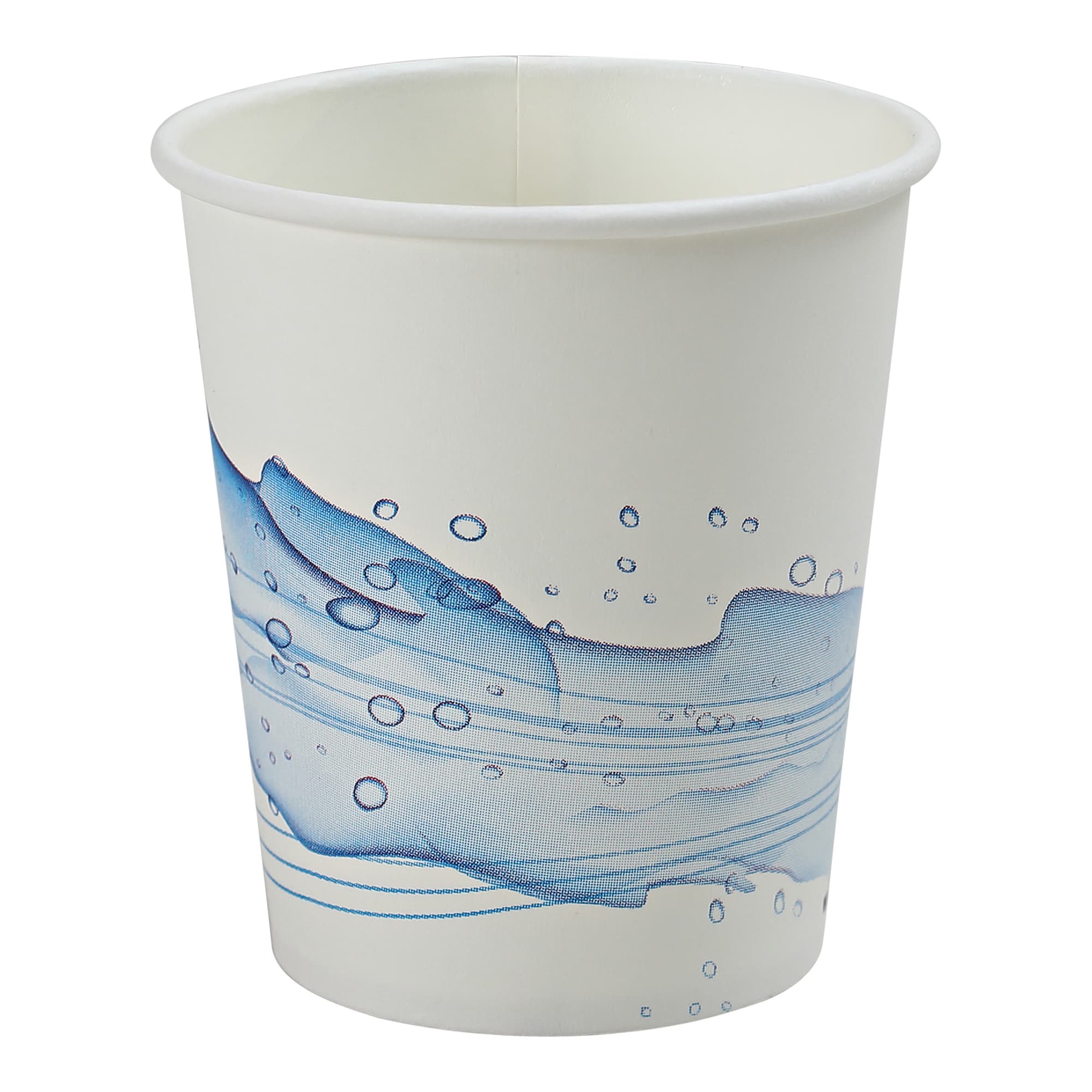 Empress ECC7-P Paper Cold Cup 7 oz , "Cool Wave" Stock Print