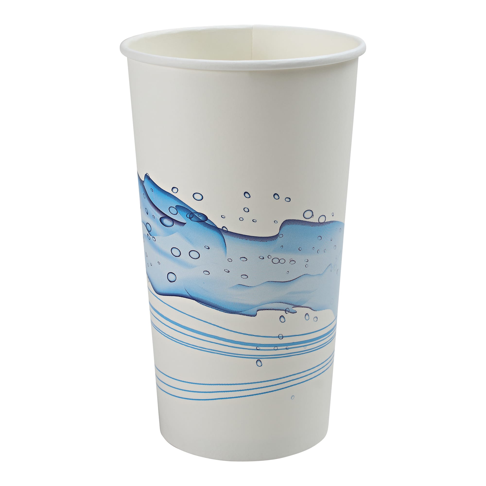 Empress ECC44-P Paper Cold Cup 44 oz , "Cool Wave" Stock Print