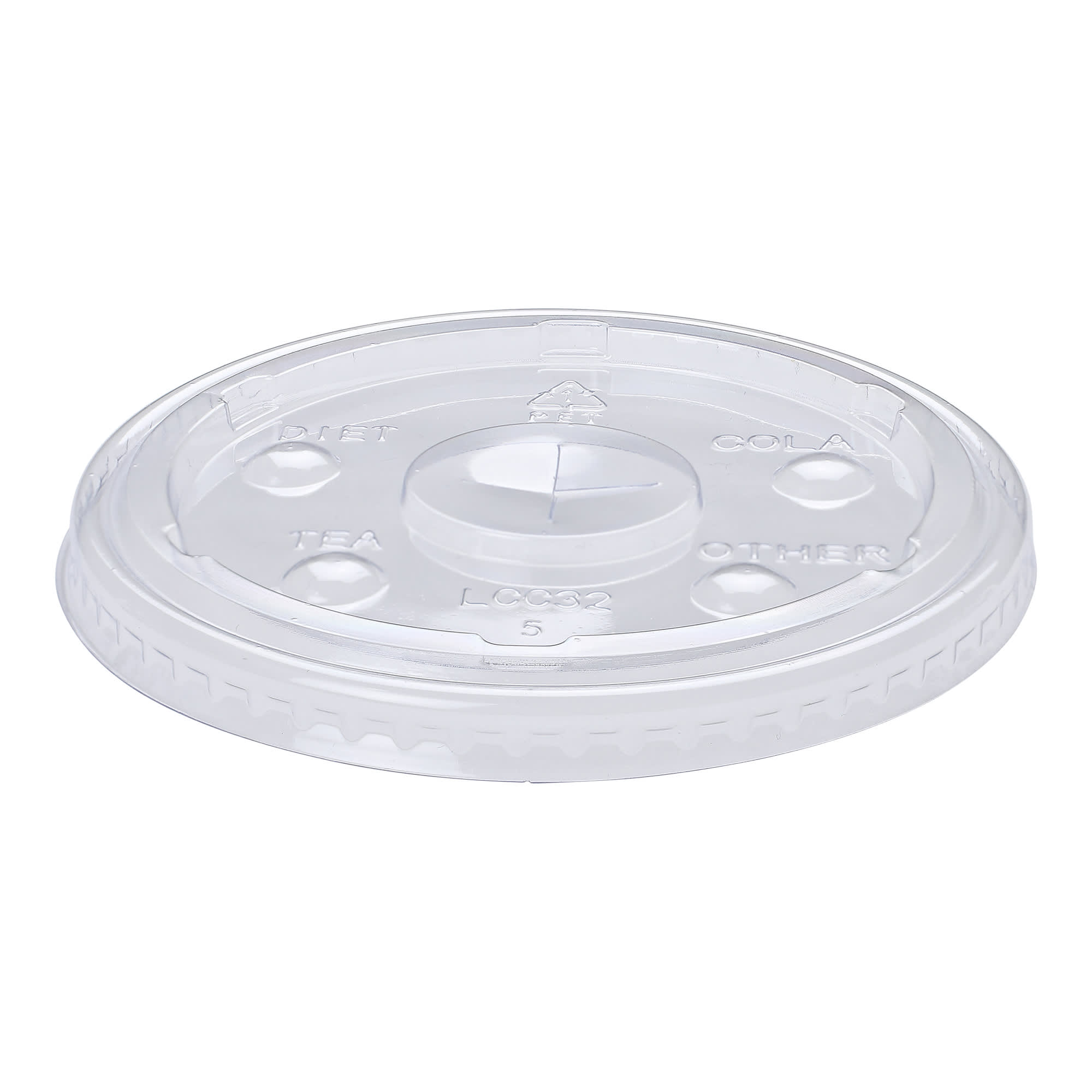 Empress ECCFLID-32 Cold Cup Lid w/ Slot For 32 oz