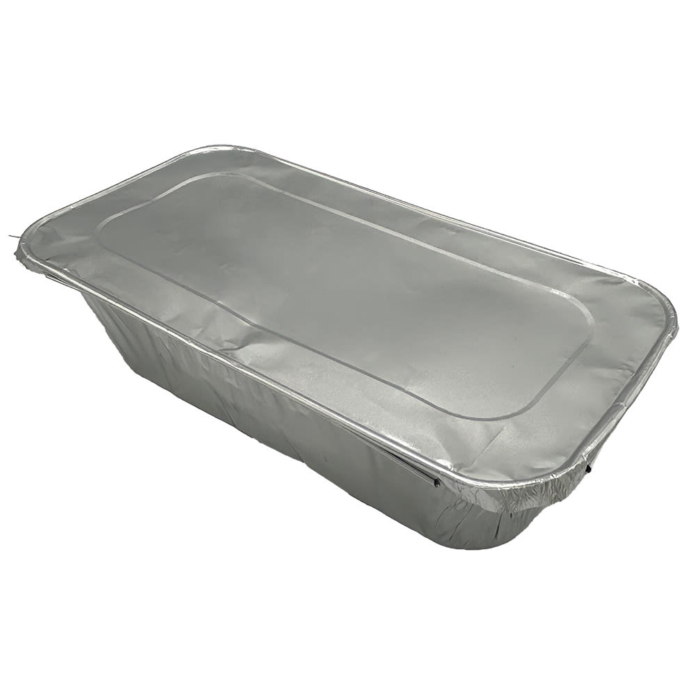 Empress E1/3LID Lid For Steam Table Pan , 24 Gauge 1/3 Size 12.69" x 6.56" x 0.47"