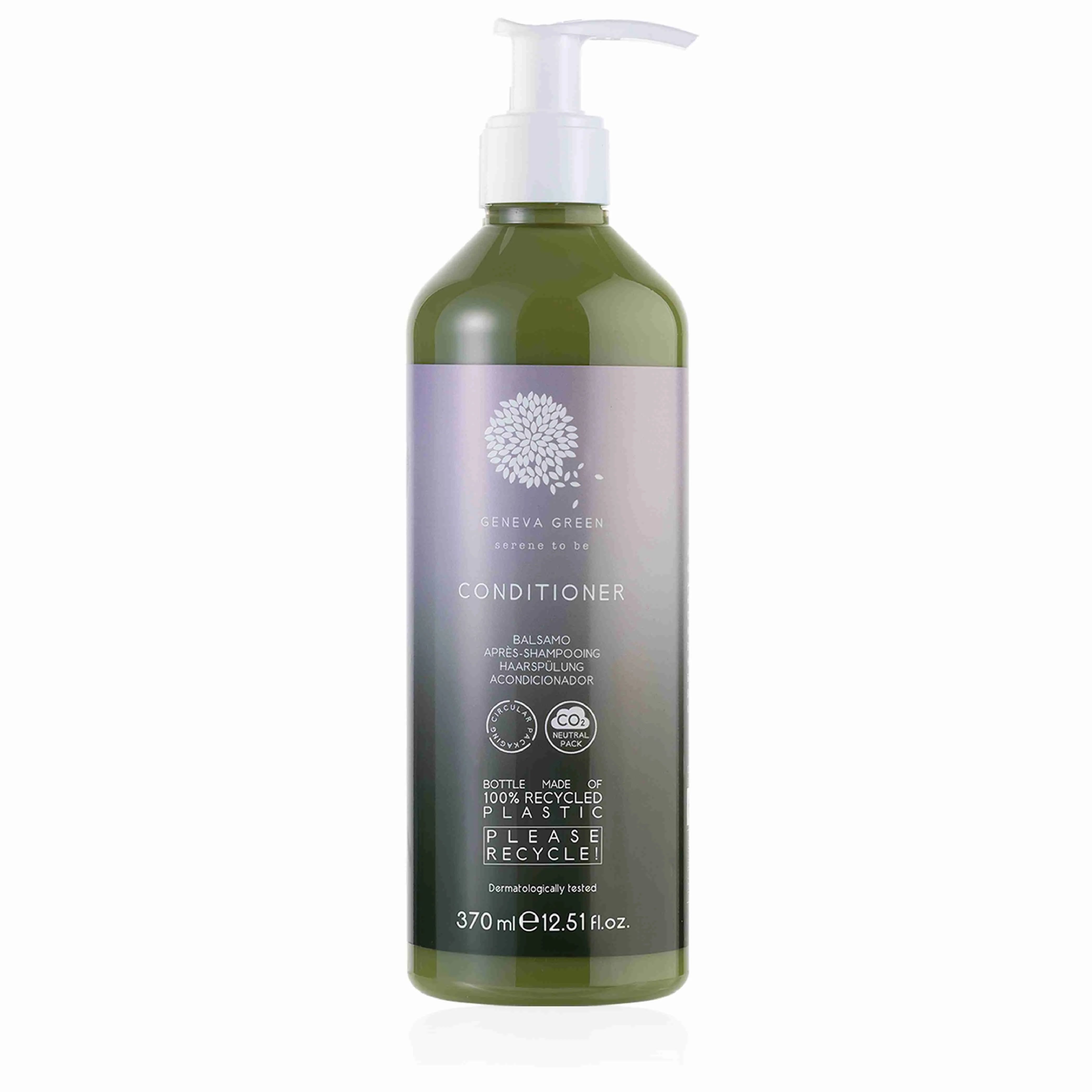 GFL Cosmetics P350R_CGR Conditioner, 370 mL, Sealed Pump, Geneva Green Green Certified