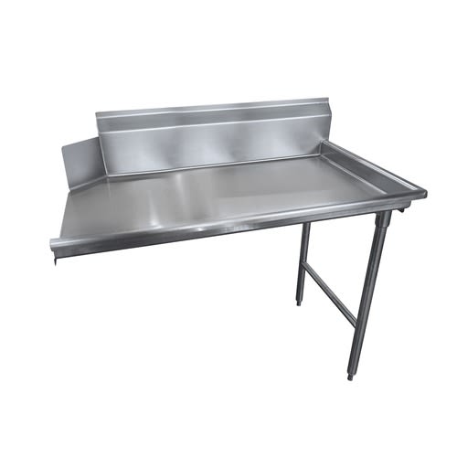Advance Tabco DTC-S70-36R 35" Straight Dish Table - Left to Right