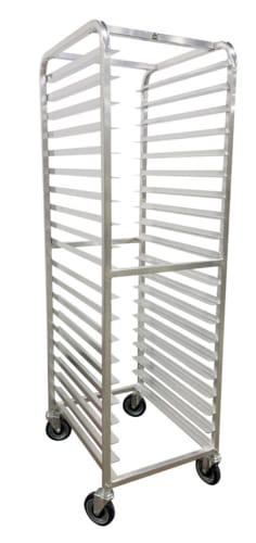 Advance Tabco PR18-3W-X Aluminum End Loading Mobile Special Value Pan Rack 69.25"