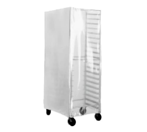 Advance Tabco PRC-1-2X 28" W x 62" H x 23" D Clear Plastic Rack Cover