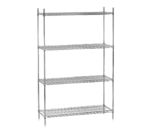 AdvanceTabco EC-2142-X Special Value 42" x 21" Chrome Wire Shelf