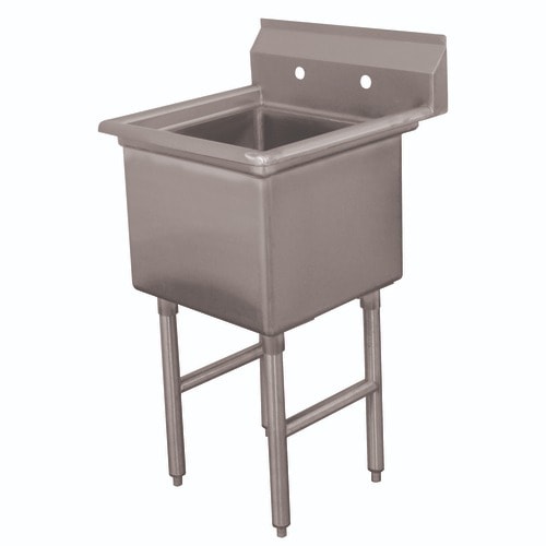 Advance Tabco FC-1-3624-X Special Value One Compartment Sink, 36" x 24" Bowls