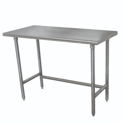 Advance Tabco TELAG-244-X 48" W x 24" D 430 Stainless Steel 16 Gauge Galvanized Base Special Value Work