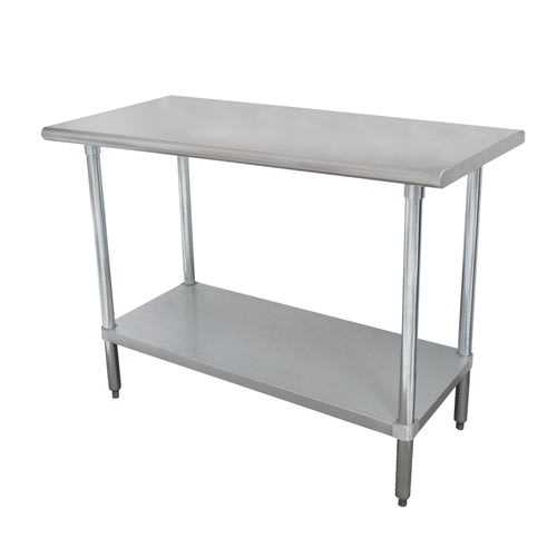 Advance Tabco MSLAG-366-X 72" W x 36" D Stainless Steel 16 Gauge Work Table
