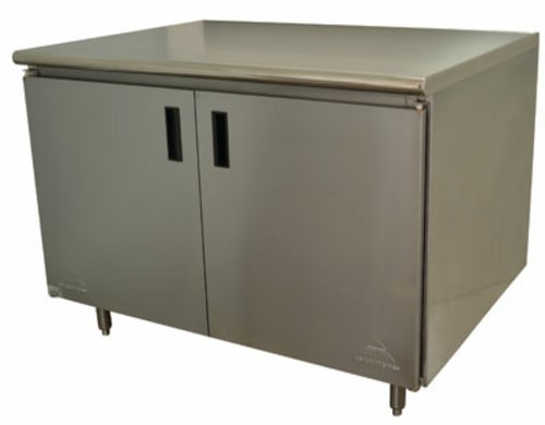 Advance Tabco EHB-SS-306M-X 72" W x 30" D Stainless Steel 16 Gauge Special Value Work Table