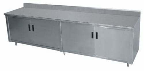 Advance Tabco EHK-SS-248M-X 24" D x 96" W 16 Gauge 304 Stainless Steel Special Value Work Table