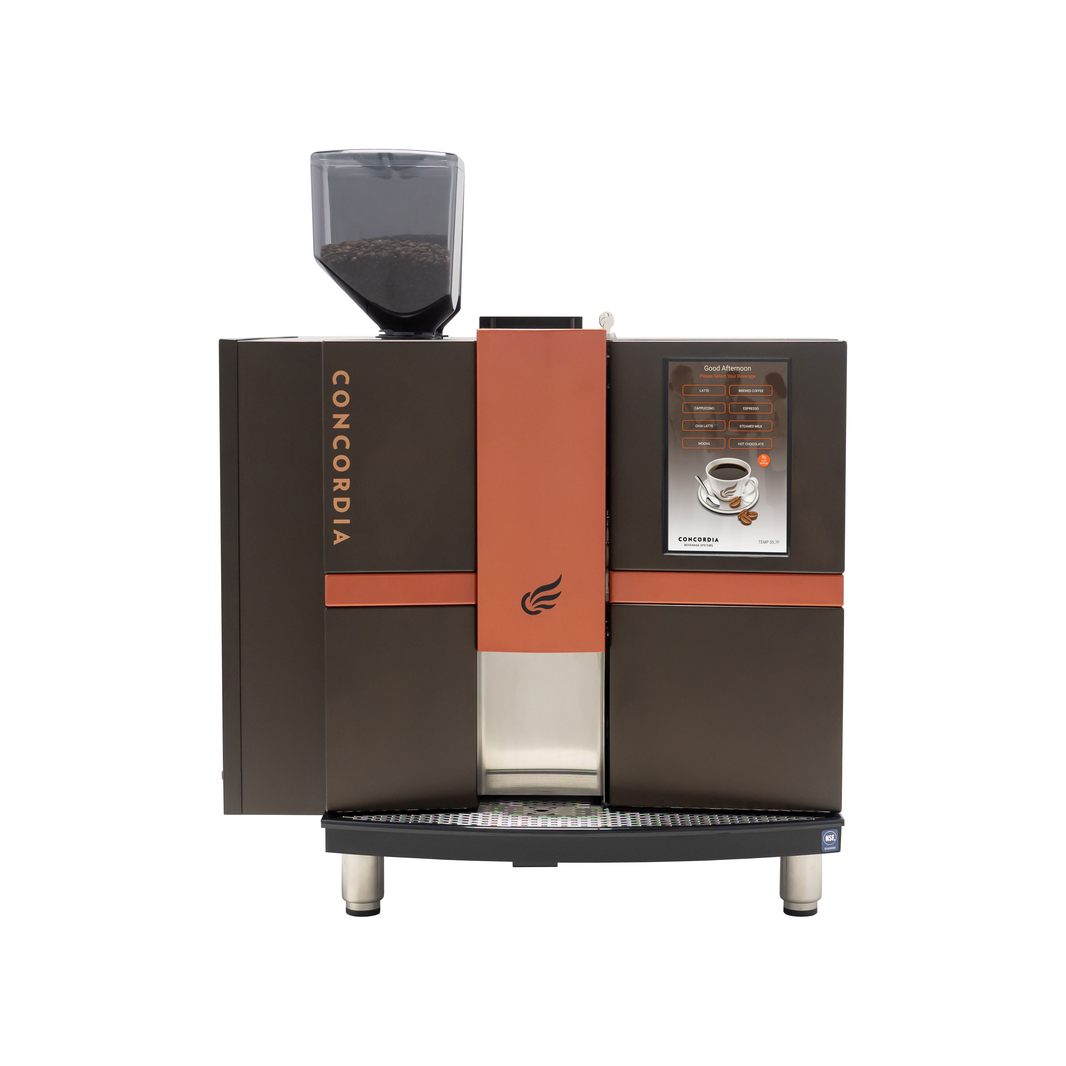 Concordia Xpress Touch Syrup (XT-S), Super Automatic Espresso Machine - 200-240V, 1PH