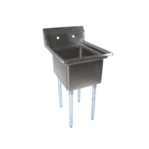 John Boos E1S8-1824-14-X E-Series One Compartment Sink with 18" x 24" Bowl