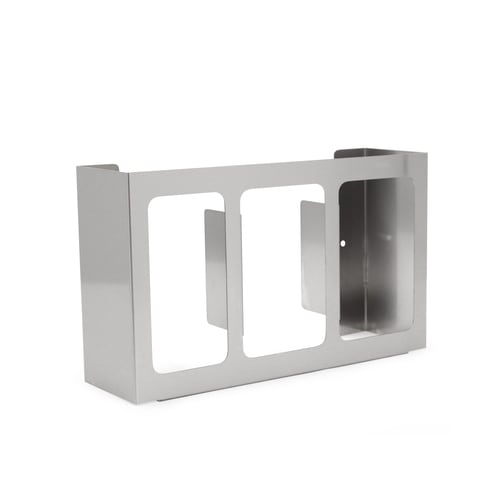 John Boos DS-3-X 3-Box Wall-Mount Glove Dispenser