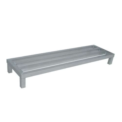 John Boos ALJB362412-X 36" x 24" Aluminum Dunnage Rack, 1500 lb. Capacity