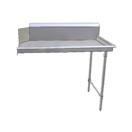John Boos JDTC-20-26R-X 26" x 30" Clean Dish Table, Left-to-Right