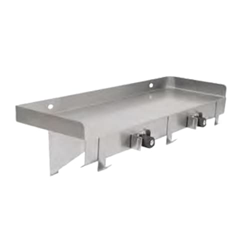 John Boos PB-MSS824-X 24" x 8" Stainless Steel Wall-Mounted Utility Shelf