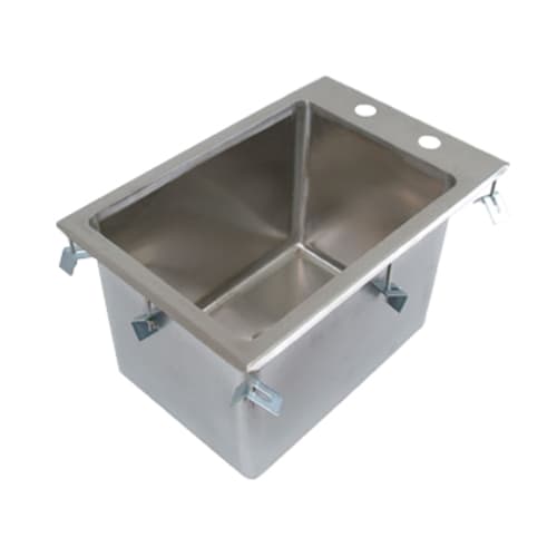 John Boos PB-DISINK101410-X Pro-Bowl One Compartment Drop-In Sink with 10" x 14" Bowl