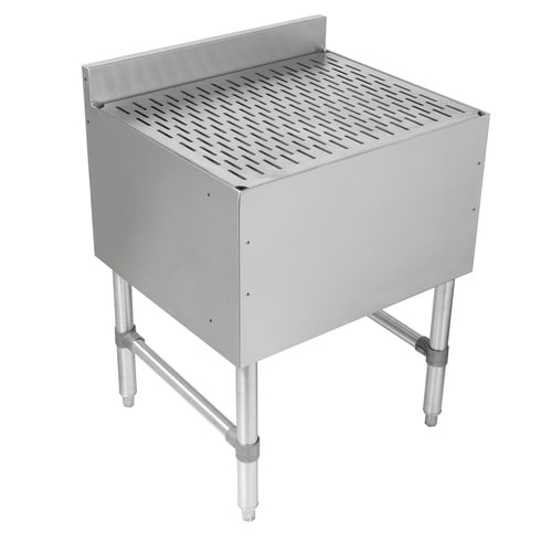 John Boos UBDB-1824-X 24" x 18" Slim-Line Underbar Drainboard
