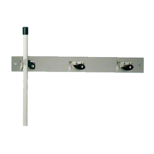 John Boos PB-MH-3-X 3-Slot Mop/Broom Holder