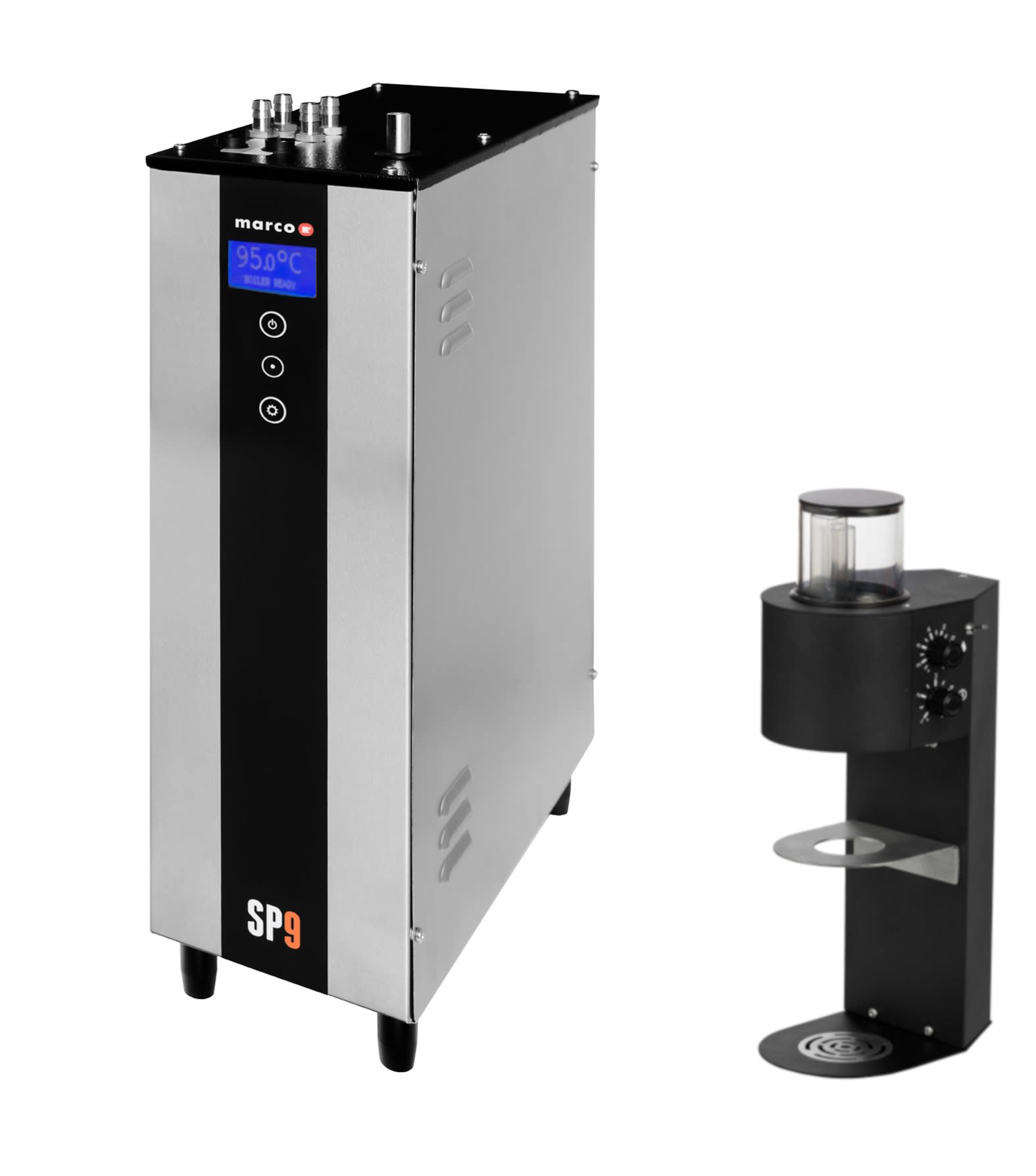 Marco Beverage Systems 1000832US SP9 Single Head Pour Over Coffee Brewer Kit, Black, 230V
