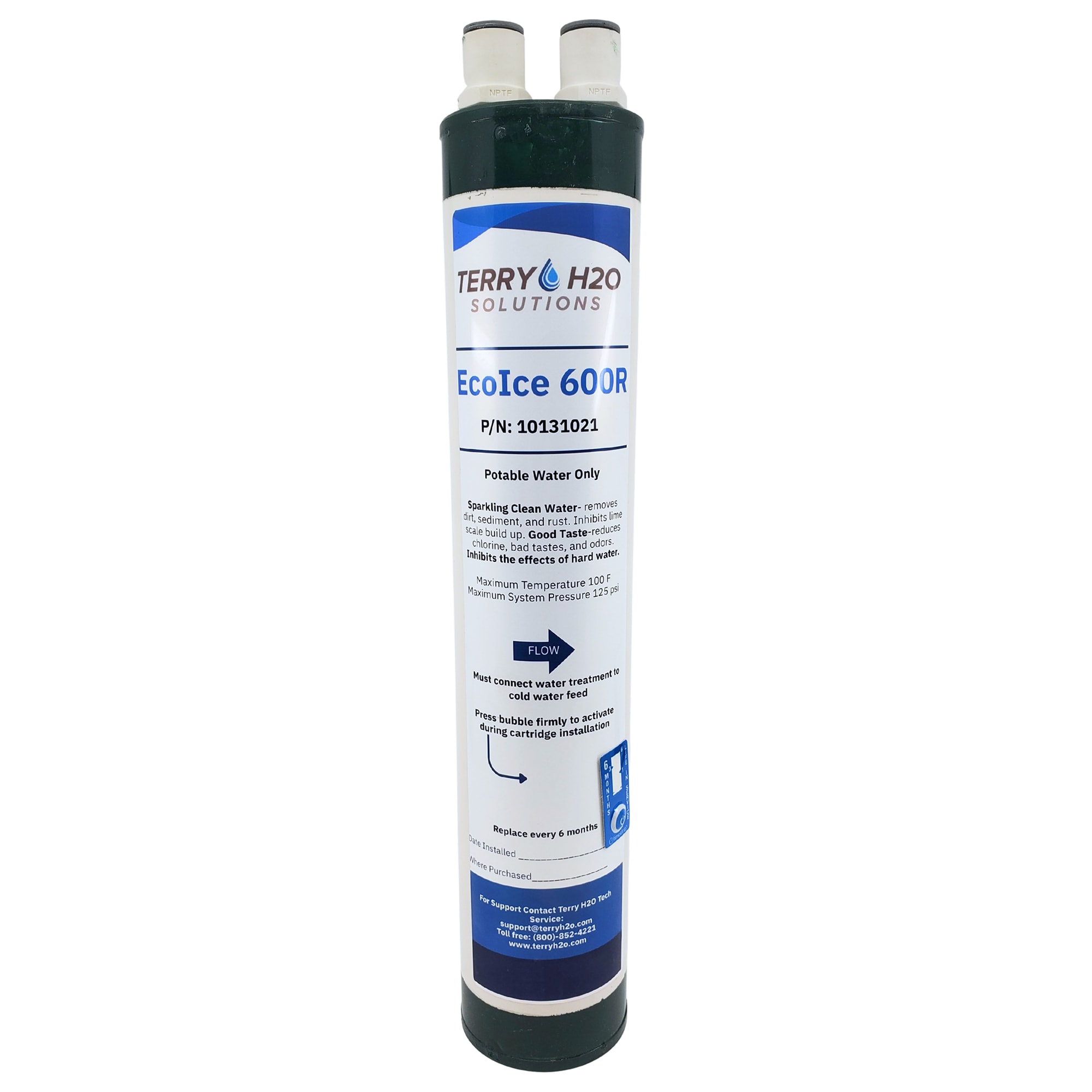 Terry ECOICE 600R Systems IV Replacement Water Filter Cartridge for Ecolce 600