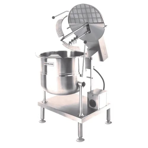 Cleveland MKDT12T 12 Gallon Tilting 2/3 Steam Jacketed Direct Steam Tabletop Mixer Kettle