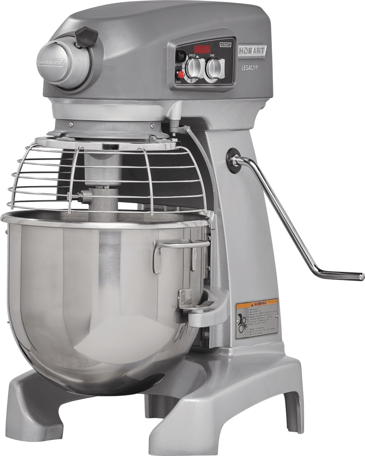 Hobart Legacy HL200 20 Qt. Planetary Bench Mixer with Bowl, Beater, Whip, and Dough Hook; 120v