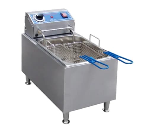 Globe PF16E 16 lbs. Electric Countertop Fryer