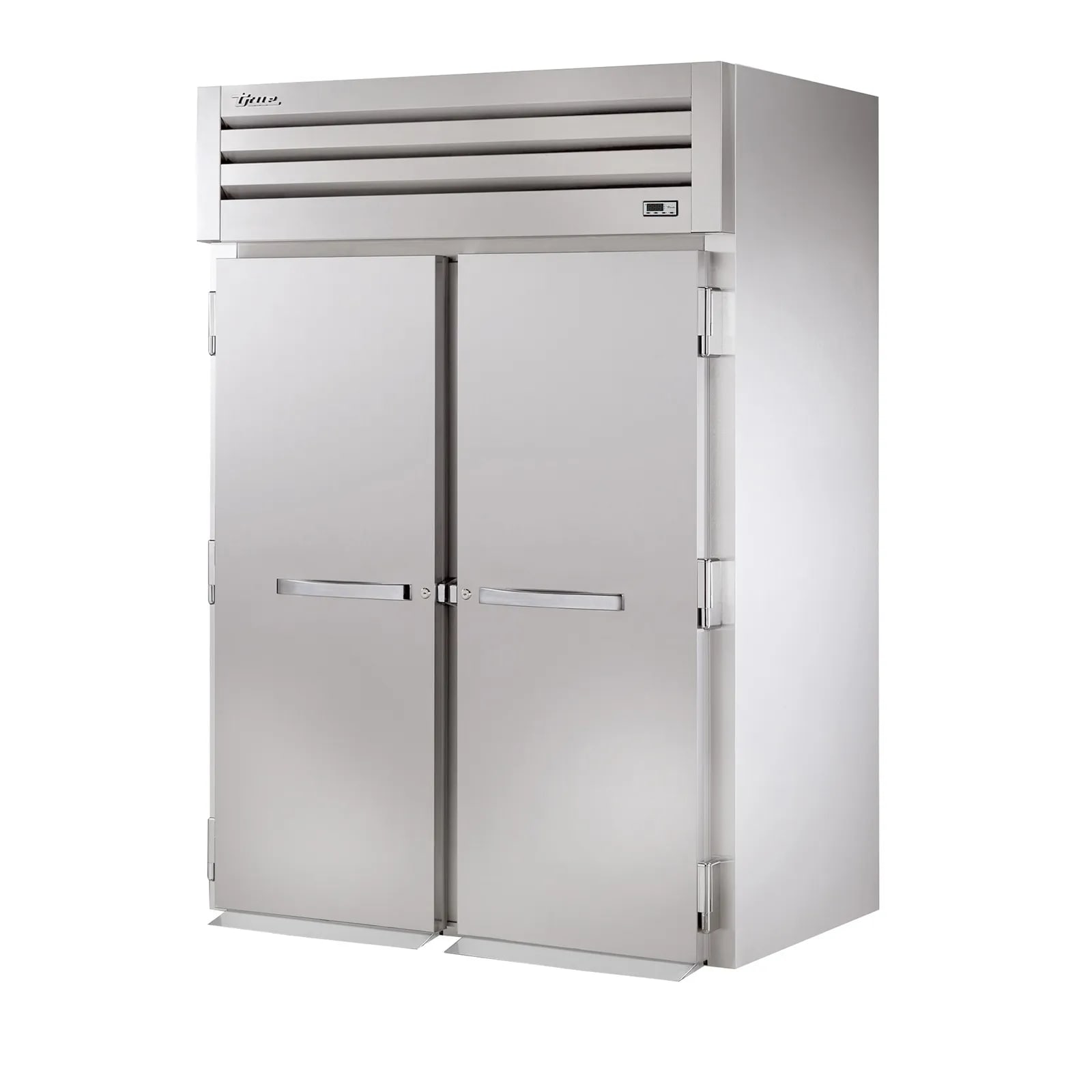 True STR2FRI-2S 68" Roll-In Freezer with Two Solid Doors