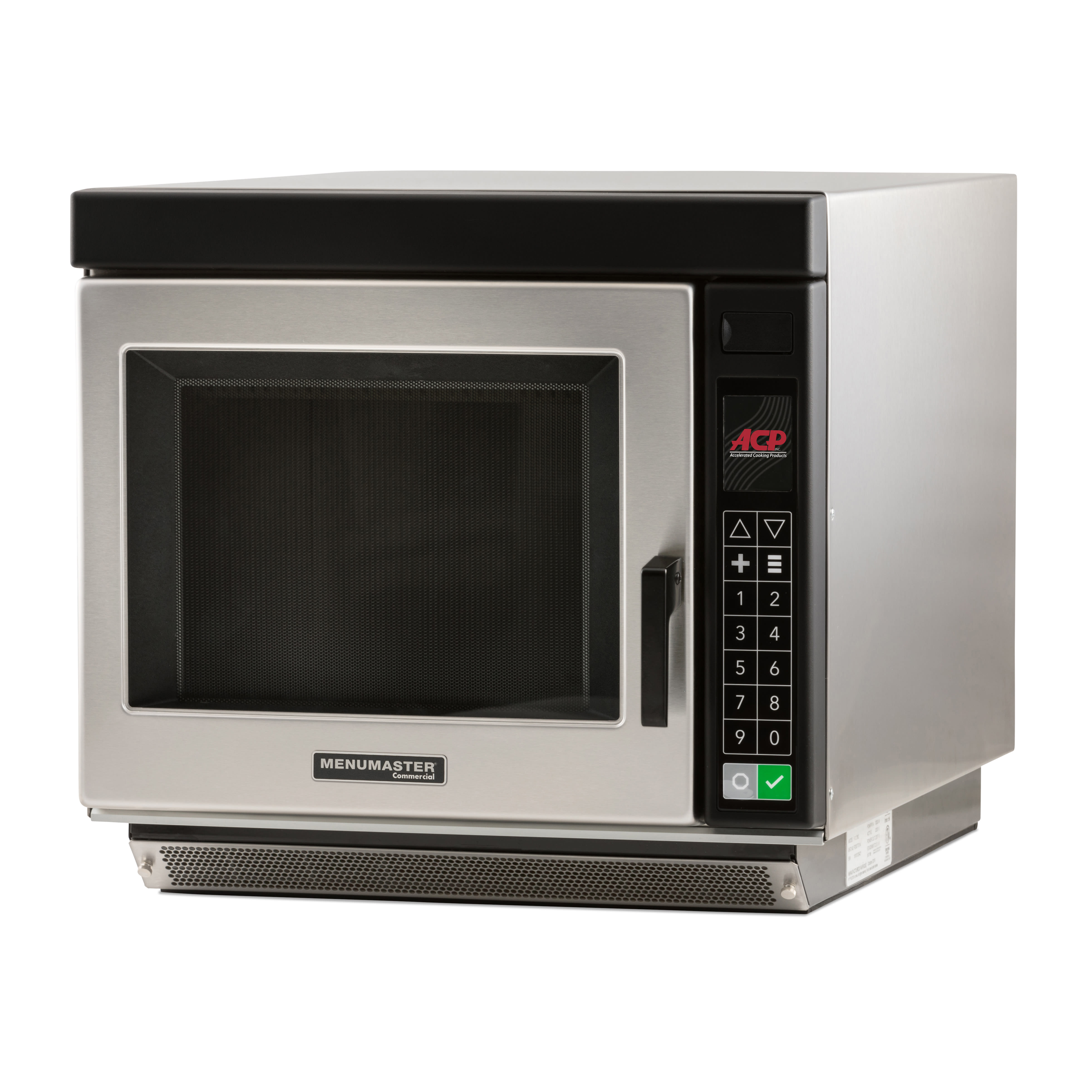 ACP MRC22S2 Menumaster Heavy Duty Stainless Steel Commercial Microwave with Touchpad Controls, 2200W, 208-240V