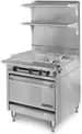 American Range HD34-17VG-2-O Range, 34" Heavy Duty, Gas Stainless Steel