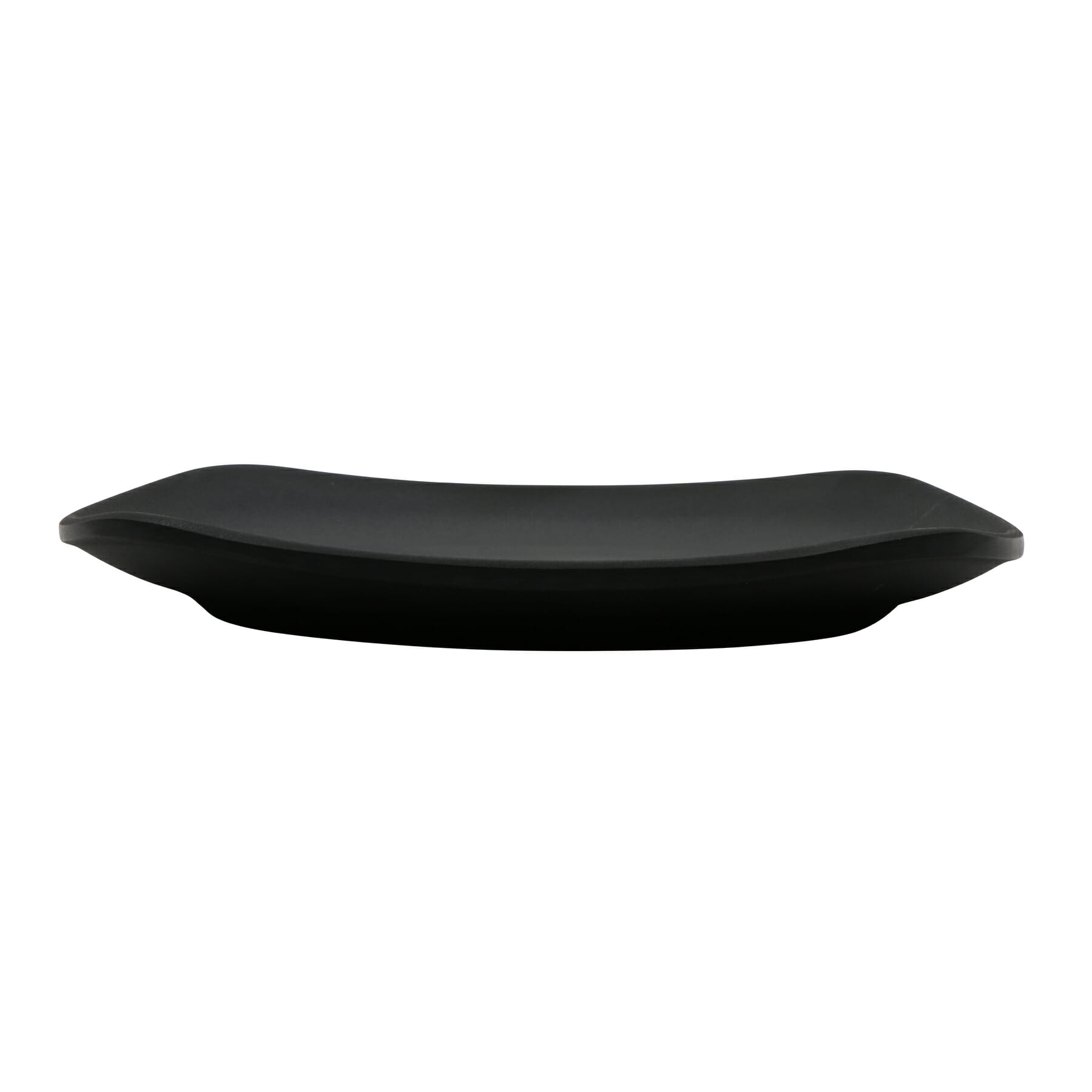 G.E.T. Enterprises P-600-BK Nara in. Square Black Melamine Plate