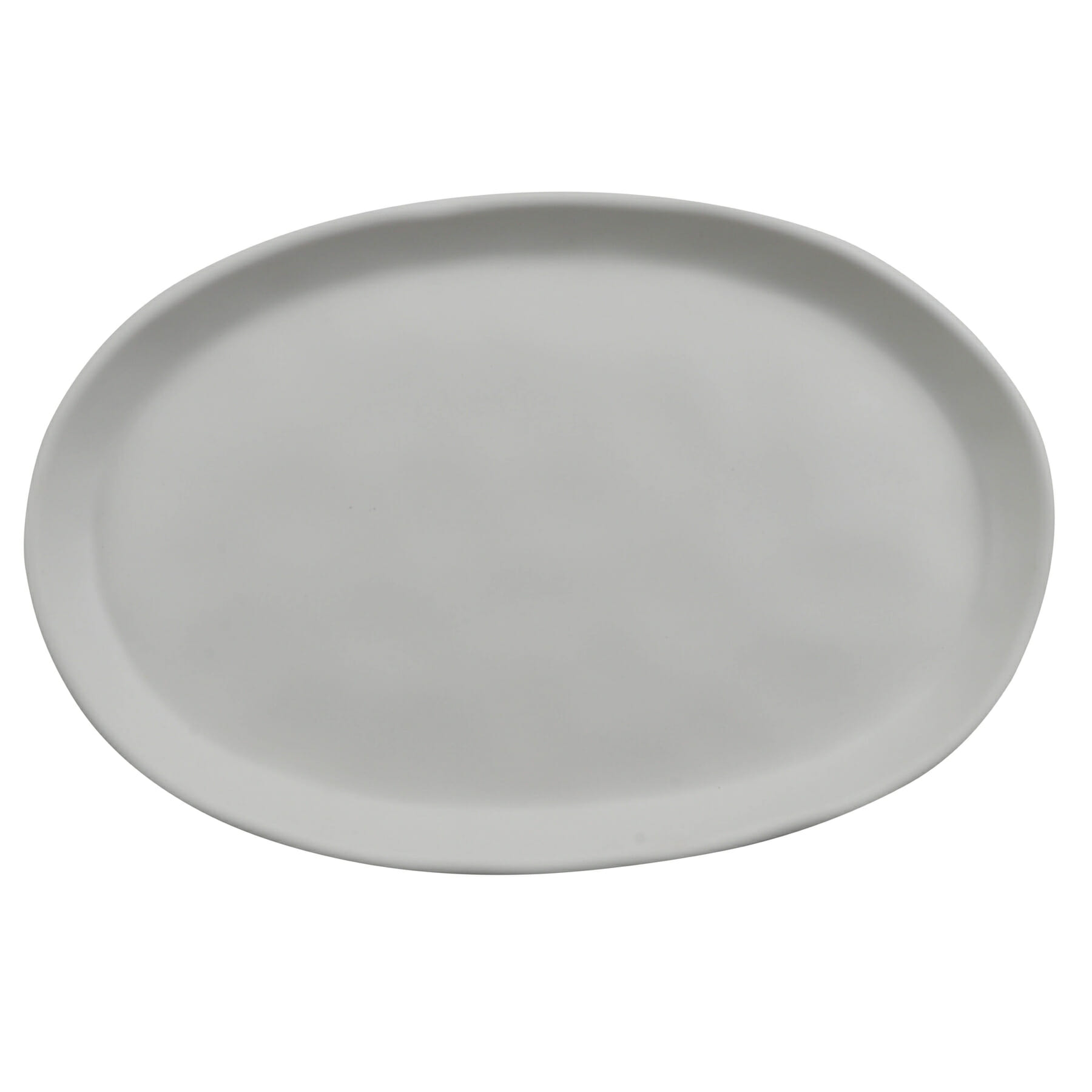 Cheforward by G.E.T. 21142-TOH Savor 12 in. Oval Honey Melamine Plate
