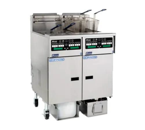 Pitco Frialator SSHLV14-C/FD Fryer, Gas, Floor Model, Full Pot