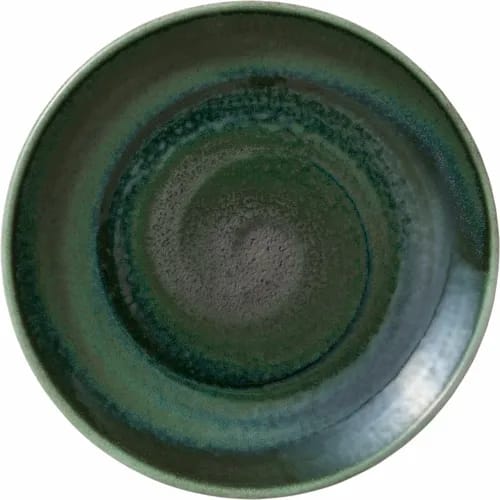 Libbey 801122141000103 Heart & Soul 8.27" Round Avocado Coupe Plate