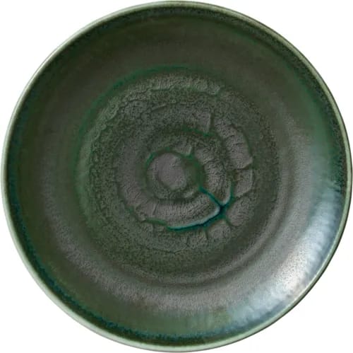 Libbey 801122741000103 Heart & Soul 10.55" Round Avocado Coupe Plate
