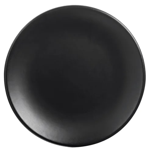 Libbey DRI-3-O Driftstone 11" Round Onyx Coupe Plate