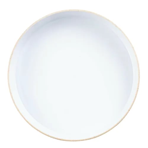TableCraft 10830 Stacking Round Plate, Styrene Plastic, 11" dia x 1" (28 cm x 2.5 cm), Fits 10835
