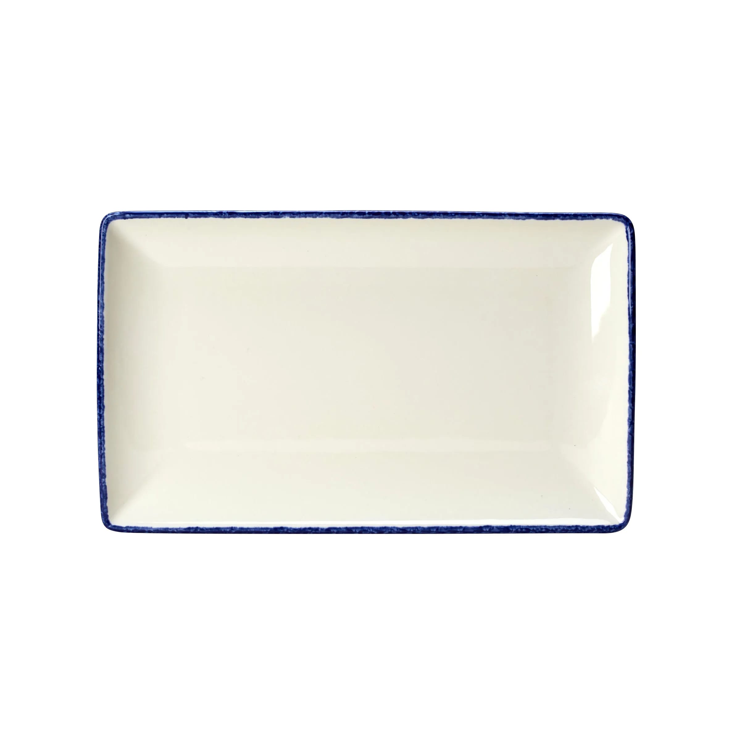 Steelite Performance Dapple Blue Taste Rectangle Platter L 8.0" W 4.0" H 0.75" 6/Case