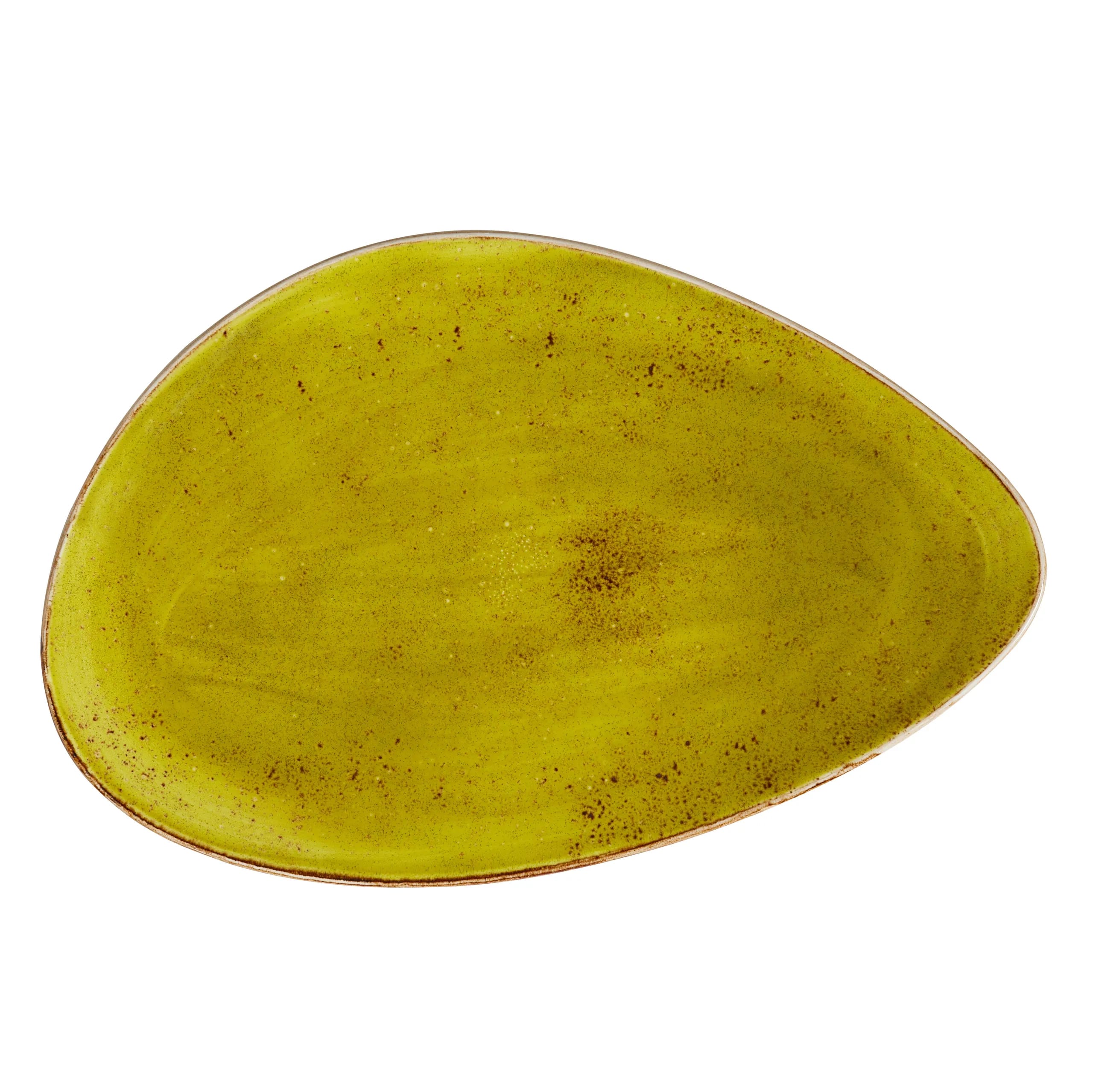 Steelite 12110501 Steelite Performance Craft Apple Plate L 14.625" W 9.625" 6/Case