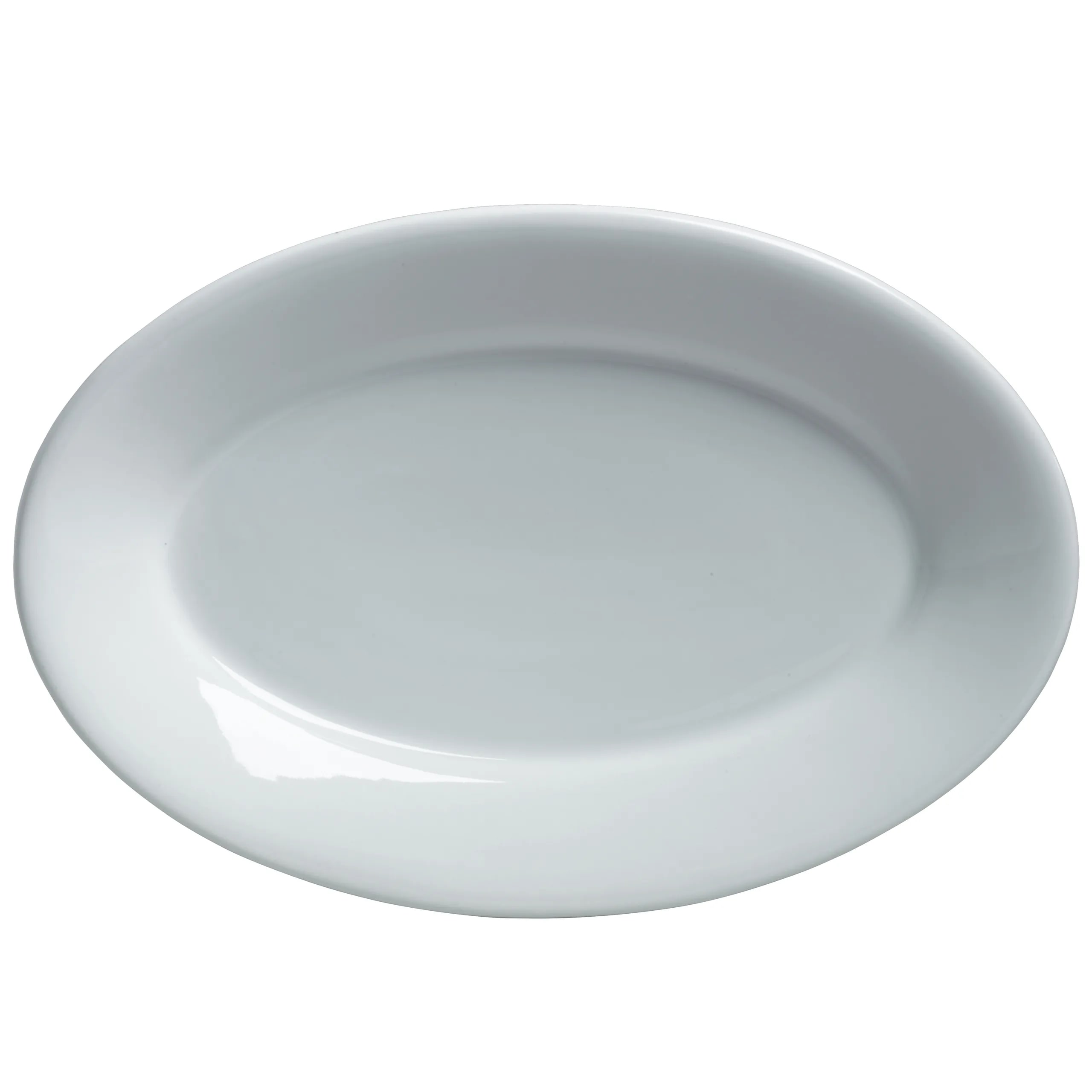 Steelite 6900E520 Varick Dinnerware Cafe Porcelain Classic Cafe Oval Platter D 11.5" W 7.75" 12/Case