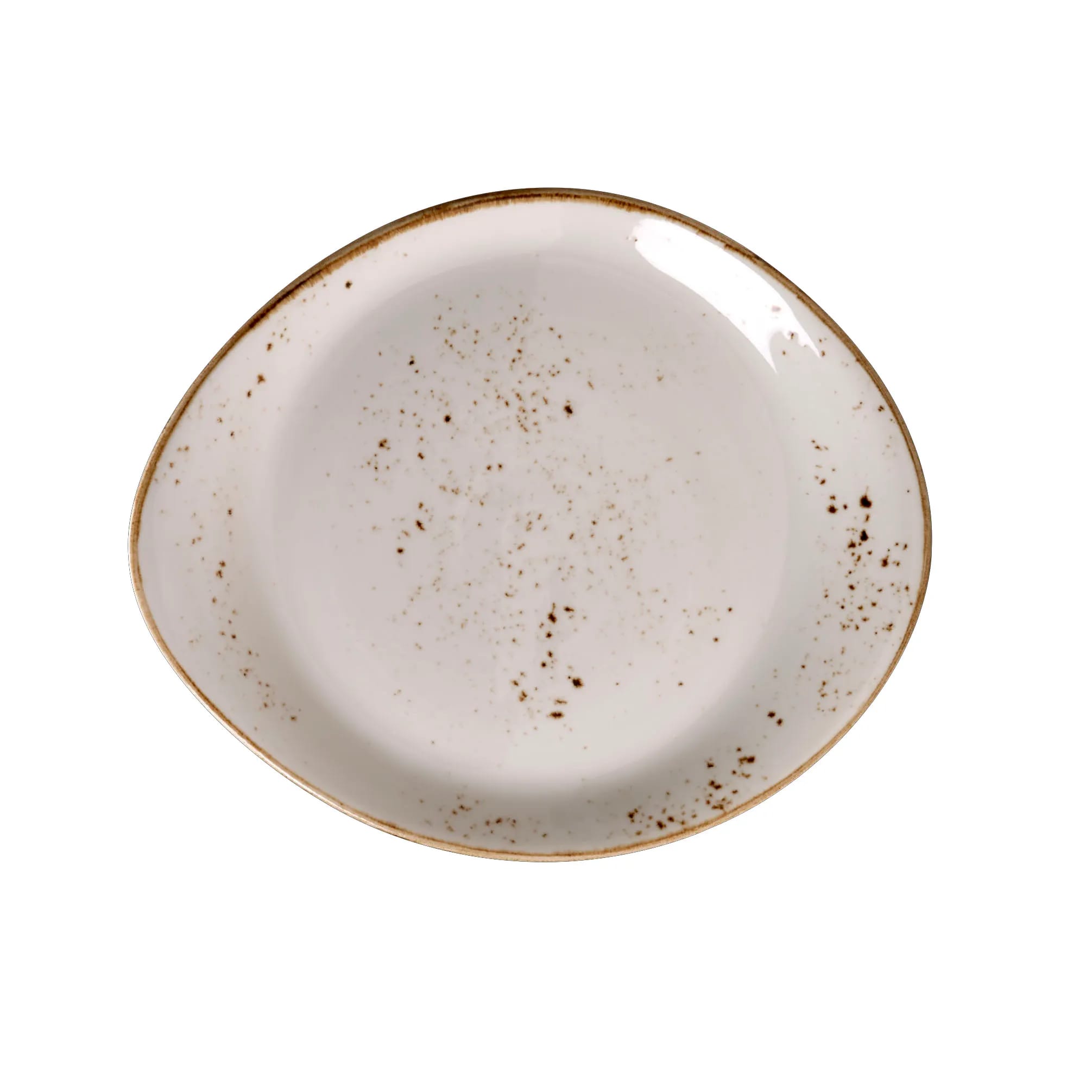 Steelite 11550521 Steelite Performance Craft White Plate L 10.0" W 8.125" H 1.0" 12/Case