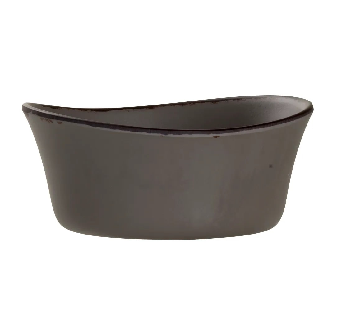 Steelite 7206DD016 Delfin Melamine Marisol Rustic Driftwood Grapefruit Bowl D 5.5" H 2.5" (16.0 oz) 12/Case