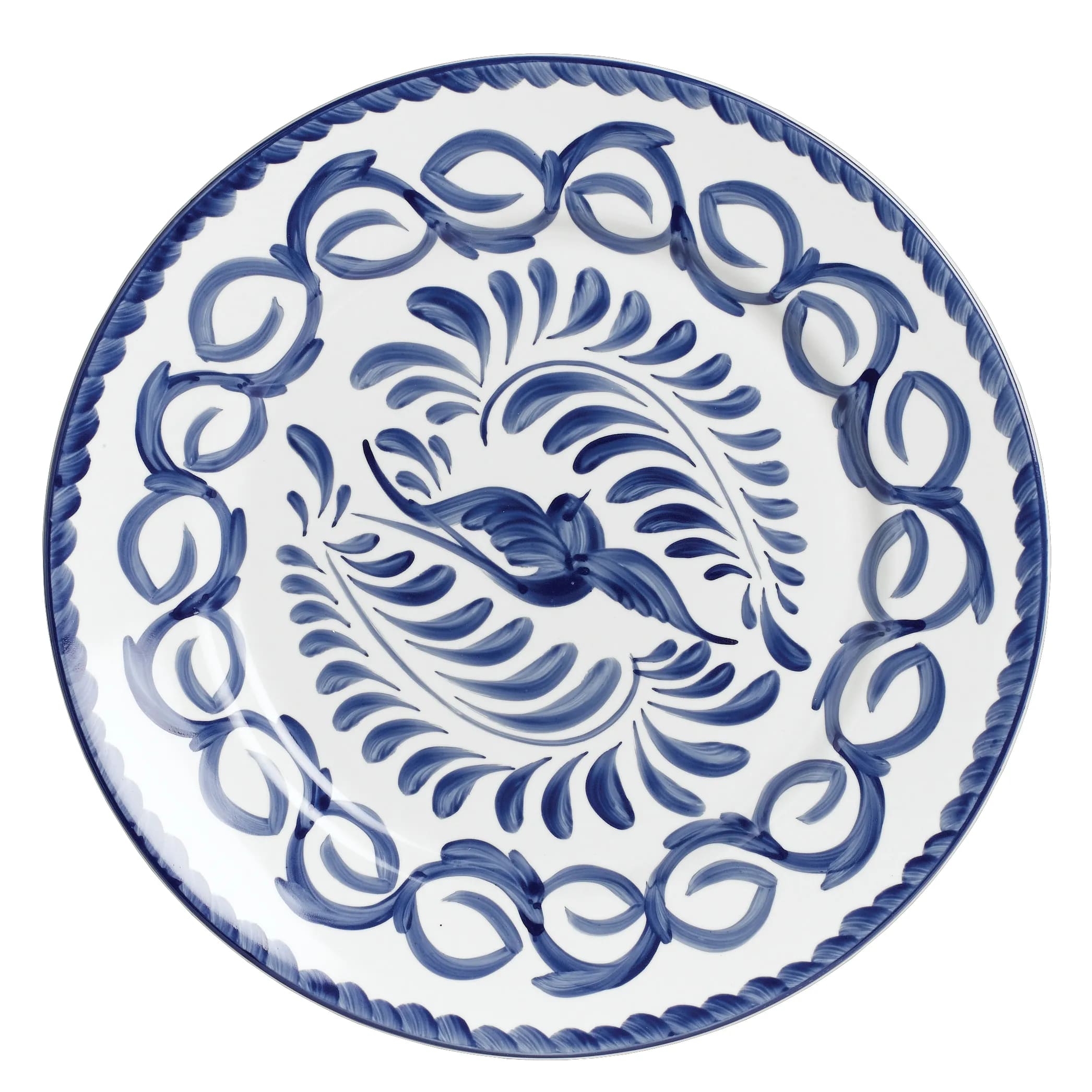 Steelite A120P105 Anfora Puebla Blue Chop Plate D 13.0" 12/Case