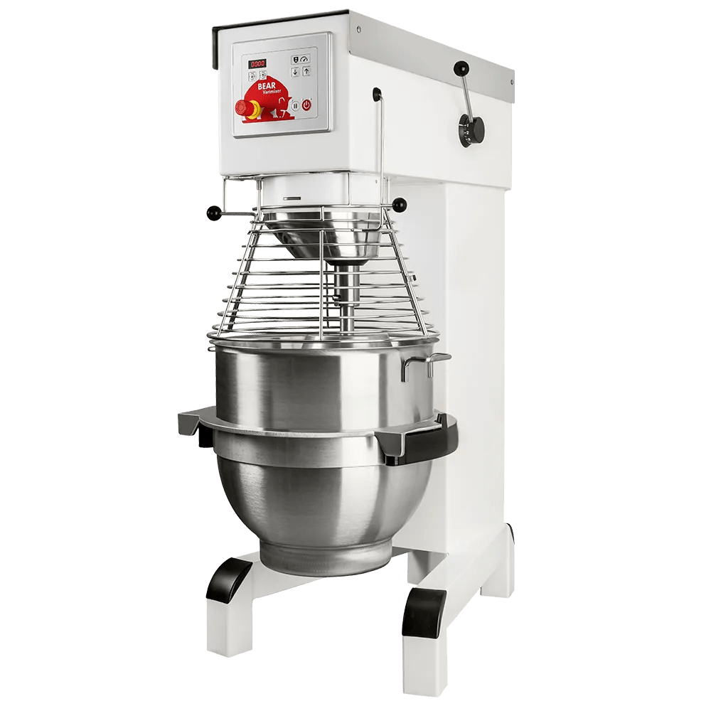 Varimixer V150PLM V-Series 150 Qt. Planetary Floor Mixer with Power Bowl Lift and Standard Accessories