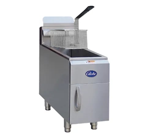 Globe GF15G 15-lbs Gas Countertop Fryer