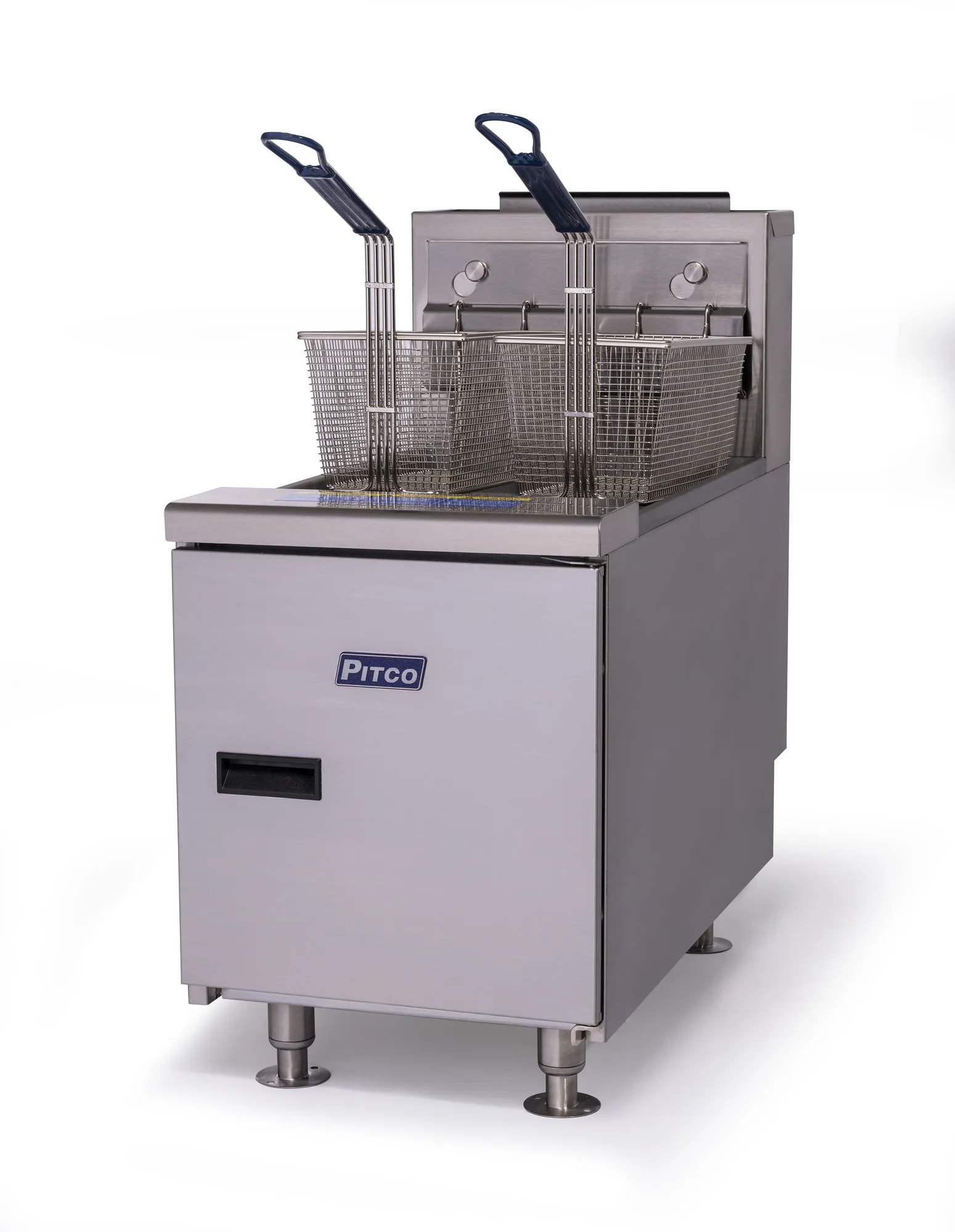 Pitco® SGC-S Solstice™ Countertop Fryer, 35 lb. Tank, Natural Gas